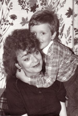 С сыном Данилой 1991г. Смоленск